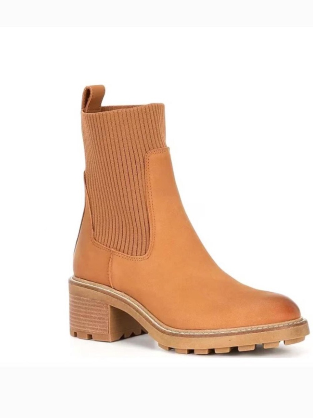 Steve Madden Women’s Kiley Leather Boot Camel